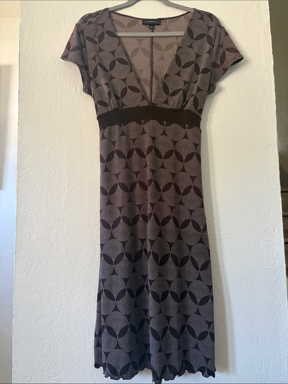 Y2K fairycore aesthetic v neck midi dress